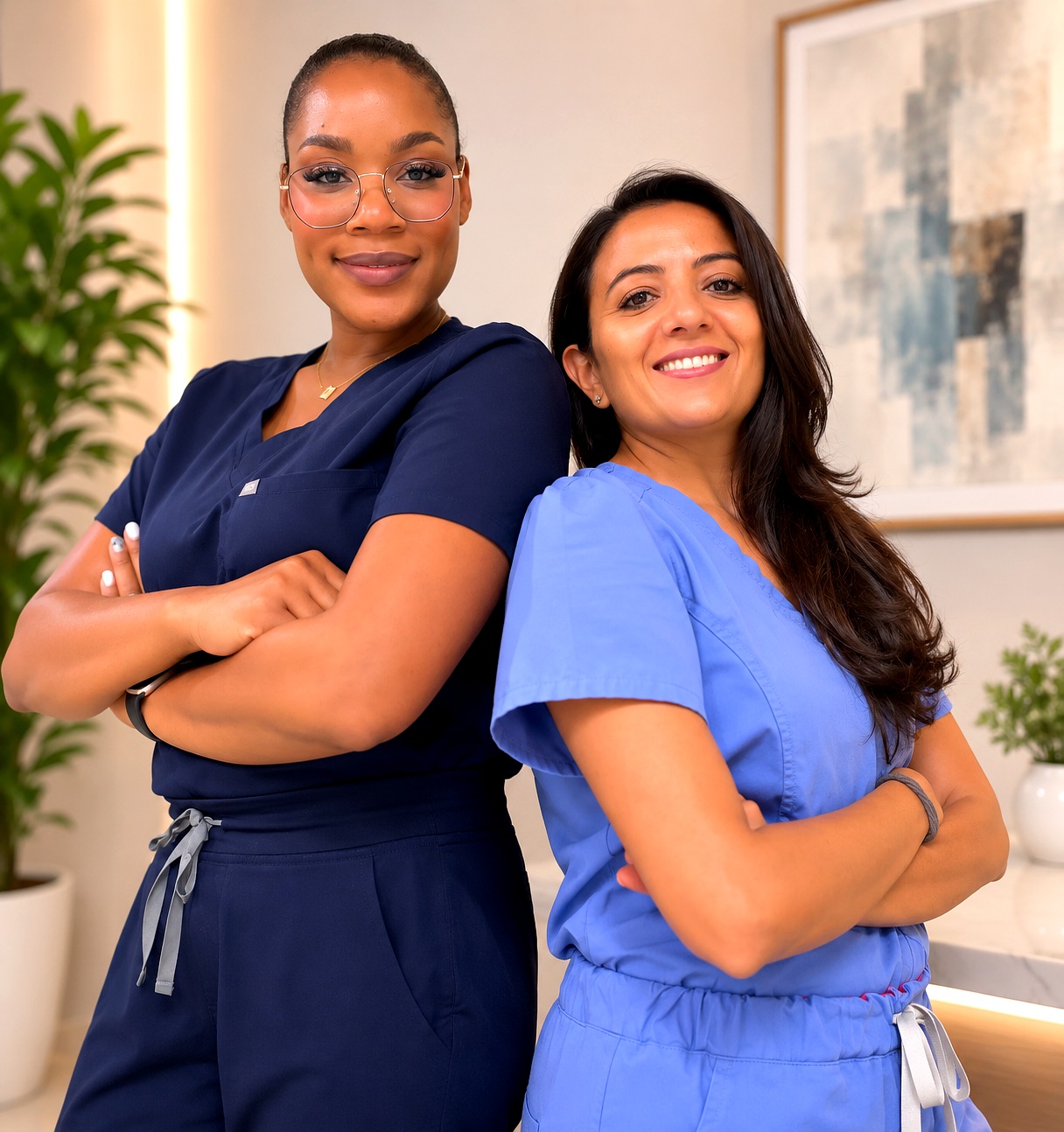 Urvashi Shah and Tiara Azubuike, Co-Founders of Rapid Vascular Access